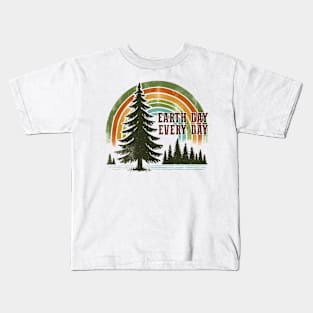 Earth Day Everyday Earth Day 2024 Environment Kids T-Shirt